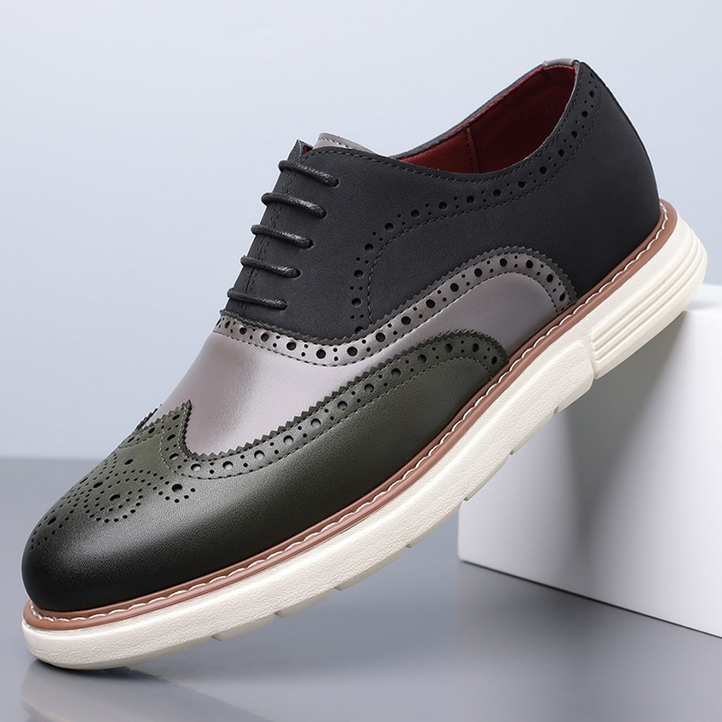 Veridian Signature Brogue Dress Sneakers