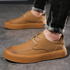 Clifford Leather Moc Toe Derby Shoe