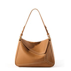 Élise Pillow Leather Underarm Handbag