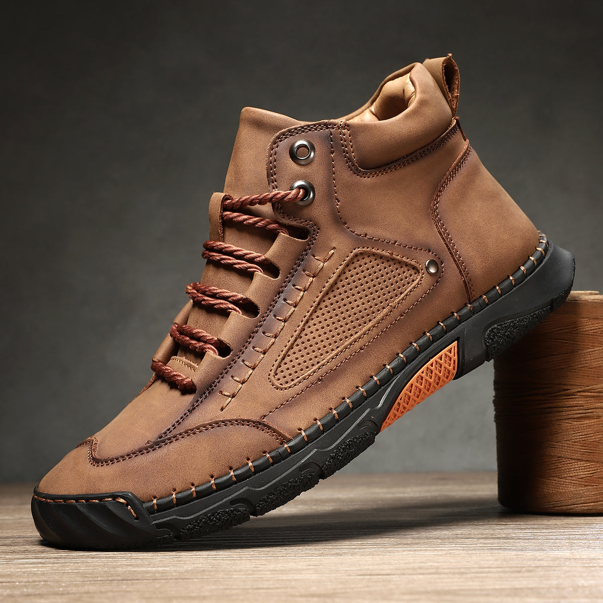 Brandon Legacy Stitched High-Top Boot