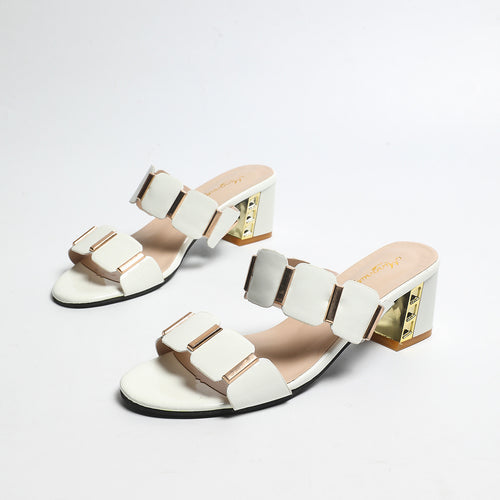 Élise Gold Glam Mule