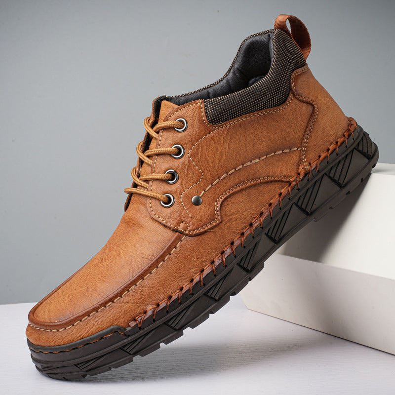 Stalwart Fieldwork Moc-Toe Ankle Boot
