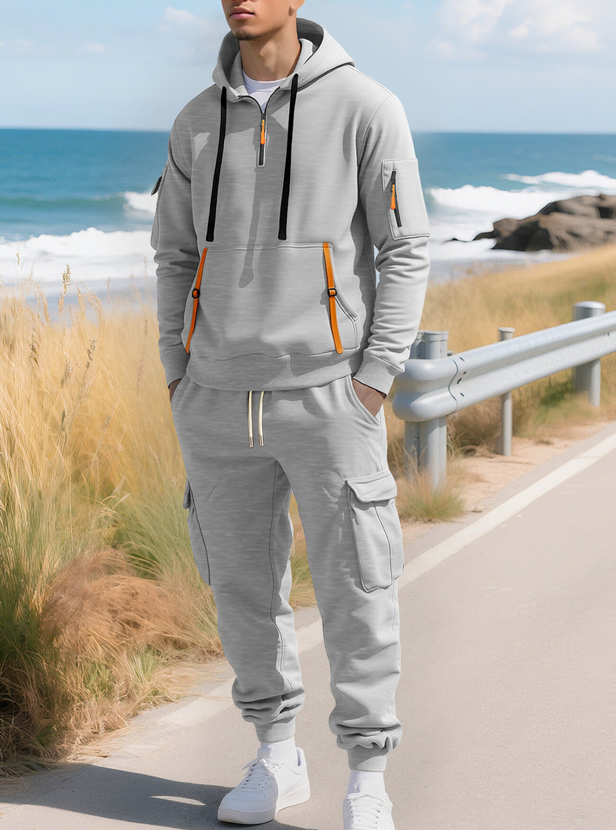 Blake Holloway Athleisure Cargo Tracksuit Set