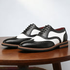 Stirling Two-Tone Wingtip Dress Oxfords