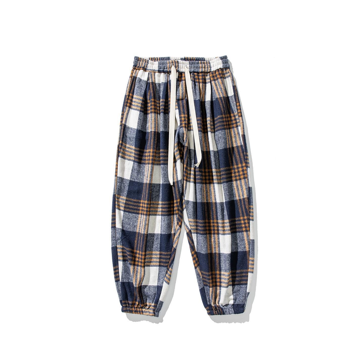 Urban Theory Plaid Baggy Jogger Pants