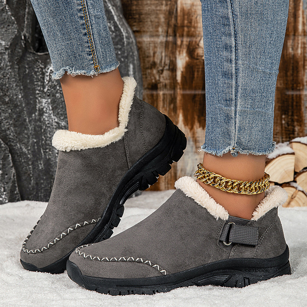 Alessia Nordic Stitch Winter Comfort Mules