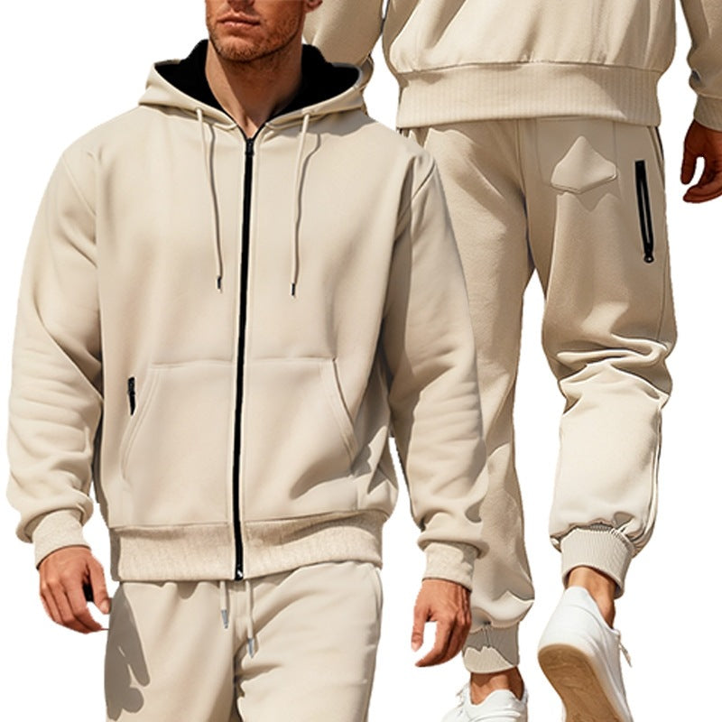 Axel Active Performance Fleece Zip-Up Hoodie & Jogger Set