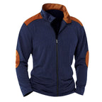 Blake Holloway Ribbed Knit Zip-Up Jacket