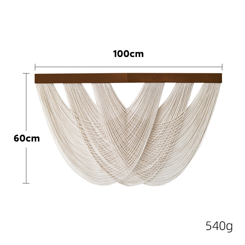 Thise Nordic Mahogany Woven Tapestry
