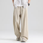 Urban Theory Breathable Linen-Blend Baggy Pants