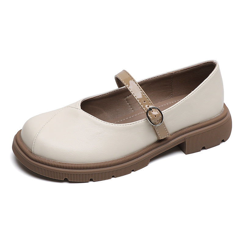 Élise Folded Mary Jane Ballet Flats