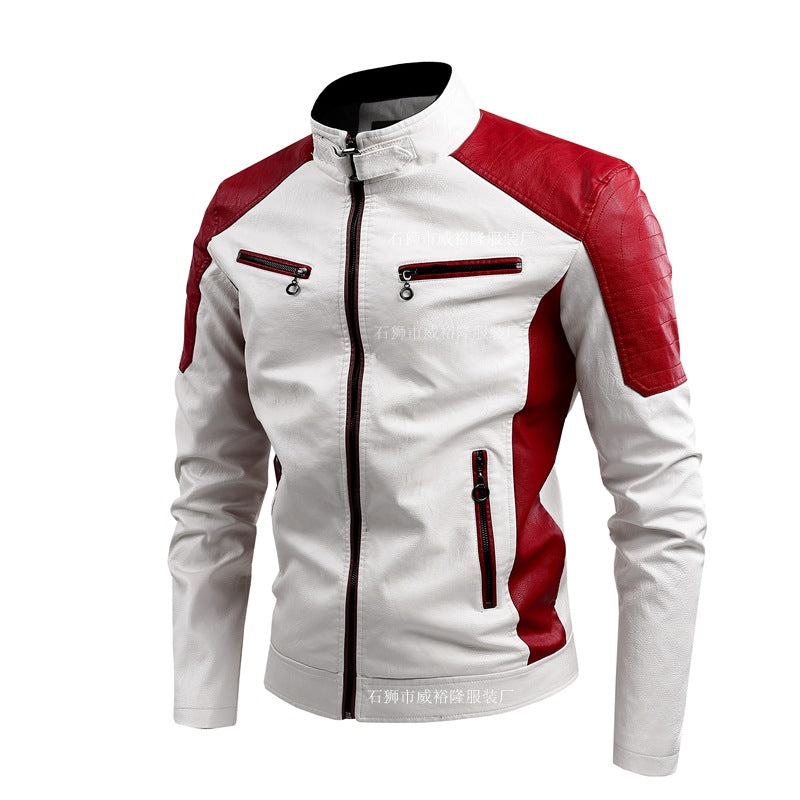Stryde Speedster Two-Tone Biker Jacket