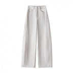 Luciel High-Waist Curved Palazzo Trousers