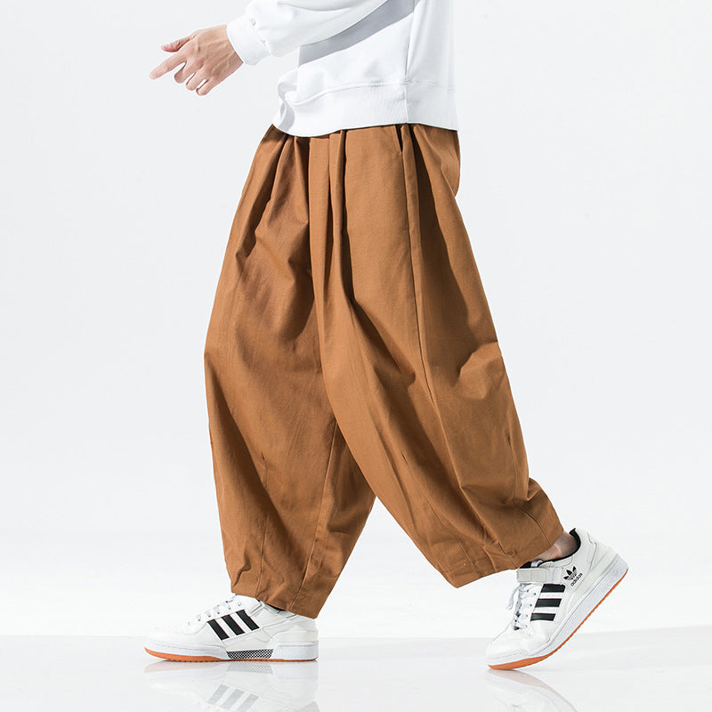 Urban Theory Cotton Extra Baggy Wide-Leg Pants