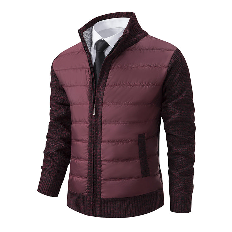 Blake Holloway Quilted Cardigan Puffer Jacket