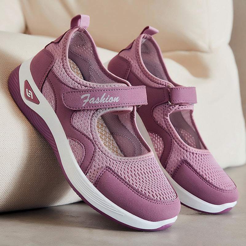 Élise Mesh Mary Jane Orthepedic Sneakers