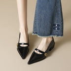 Élise French Retro Camellia Pump Heel