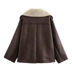 Léa Fall Fur-Lined Chic Jacket