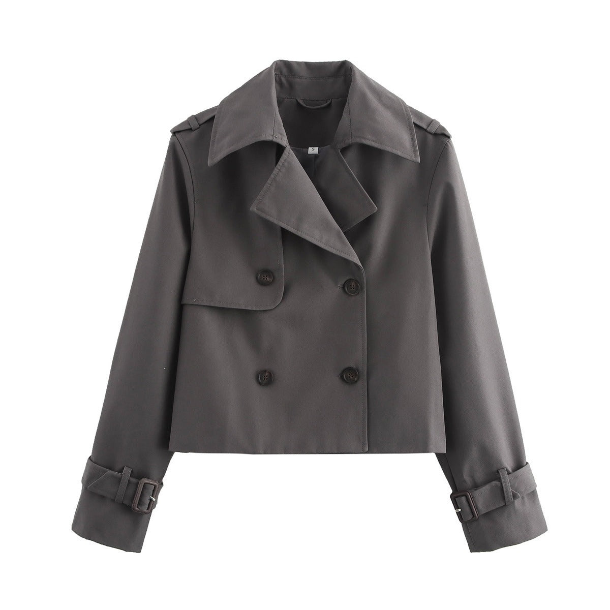 Léa Lightweight Crop Trench Coat