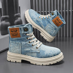 Jonathan NYC Denim Rugged Cargo Boots