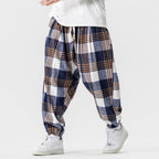 Urban Theory Plaid Baggy Jogger Pants