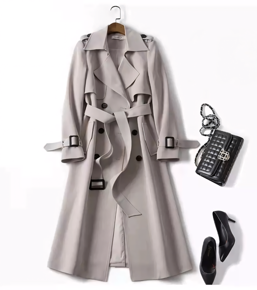 Léa Classic Mid-Length Trenchcoat for Women
