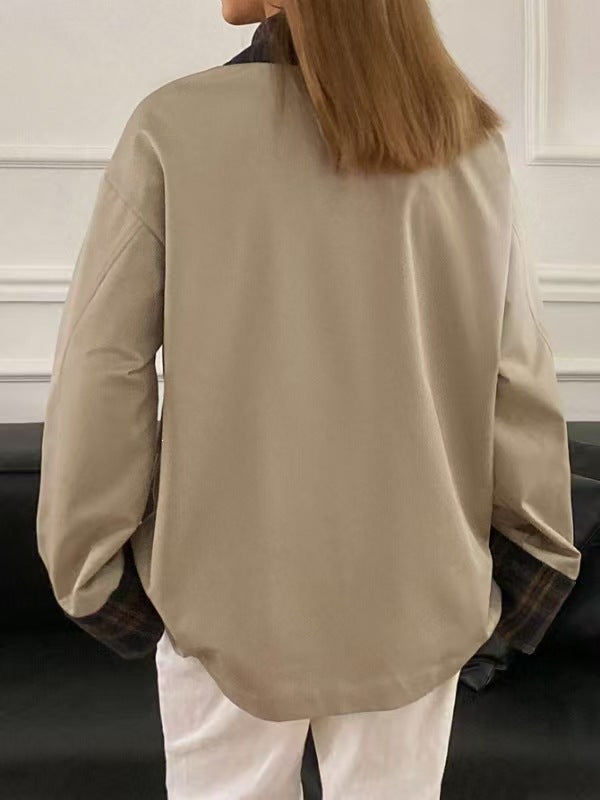 Léa American Retro Lapel Jacket