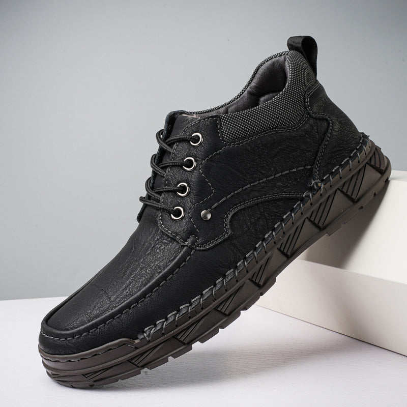 Stalwart Fieldwork Moc-Toe Ankle Boot