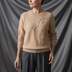 Léa Floral Embroidered Knit Pullover