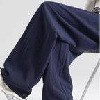 Urban Theory Breathable Linen-Blend Baggy Pants
