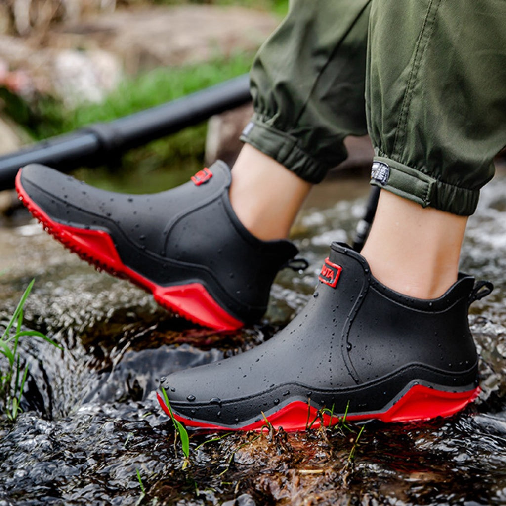 Landstrider Non-Slip Waterproof PVC Rain Boots
