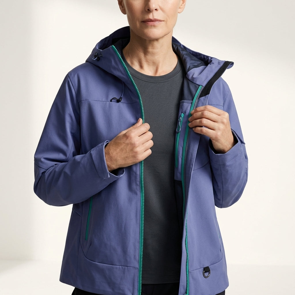 Ironpass Women's All-Weather Waterproof Hiking Jacket