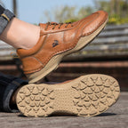 Grant Vintage Stitched Comfort Lace-Ups