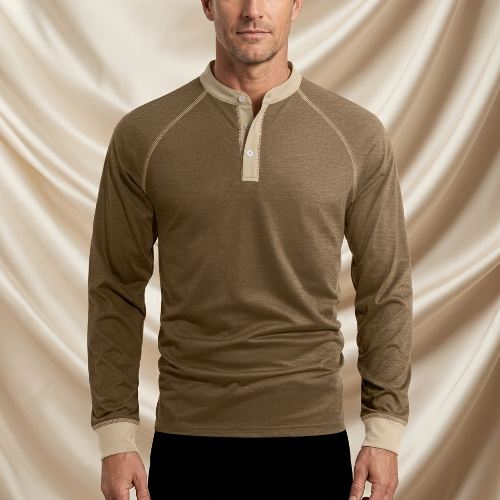 Blake Holloway Vintage Cotton-Blend Henley