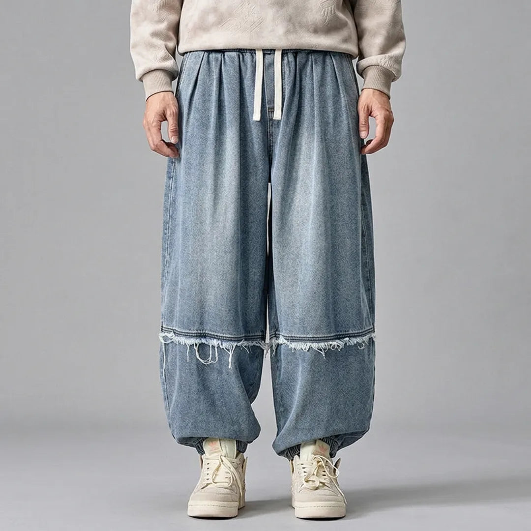 Donovan Vintage Japanese Baggy Washed Denim Jeans