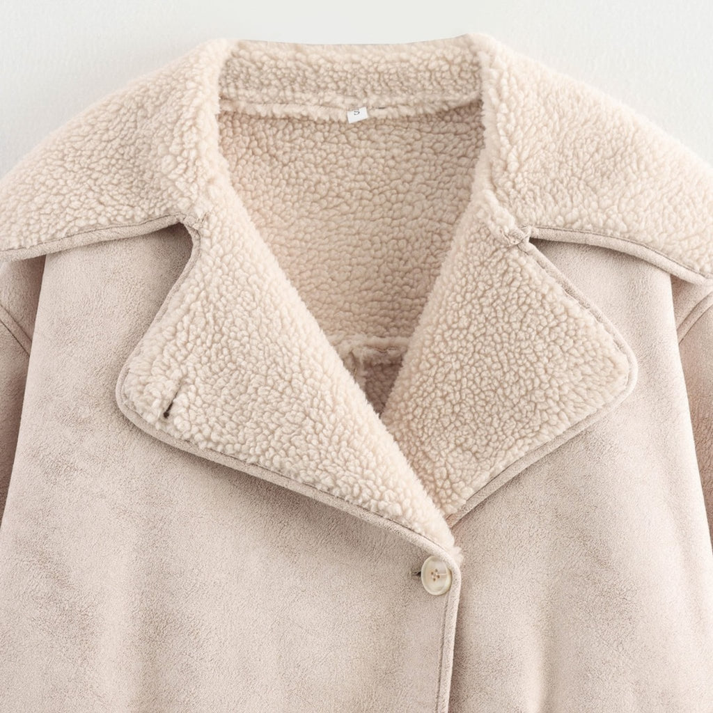Léa Fall Fur-Lined Chic Jacket
