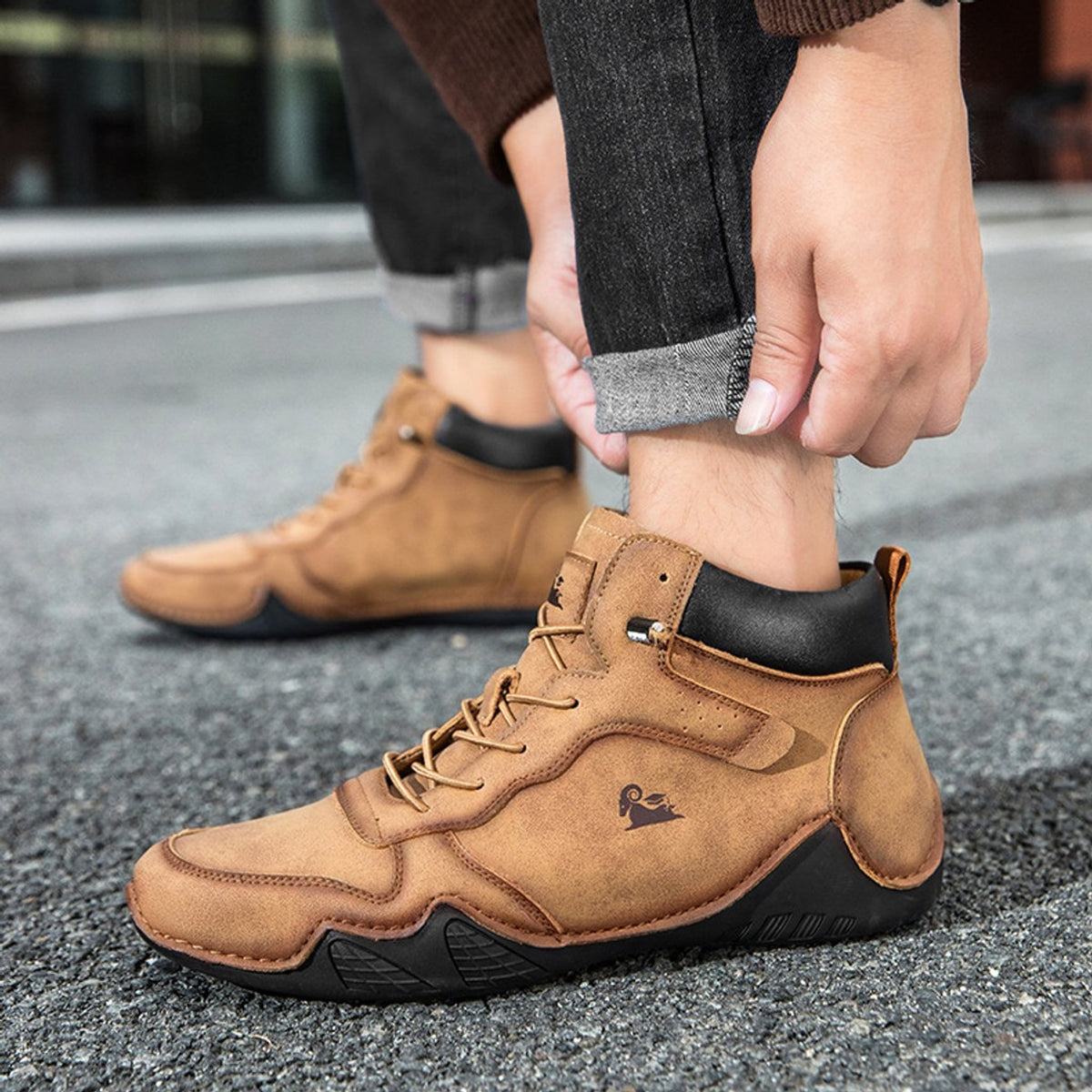 Stanton Heritage Stitched High Top Sneaker