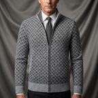 Blake Holloway Winter Knit Business Cardigan Jacket