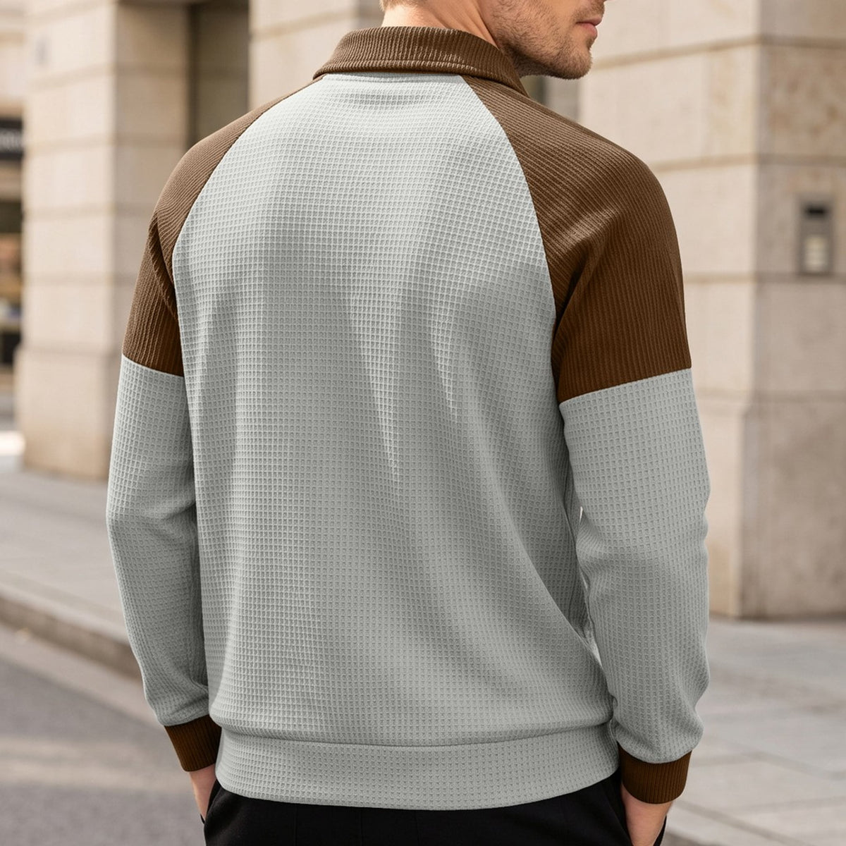 Blake Holloway Vintage Waffle Knit Sweater