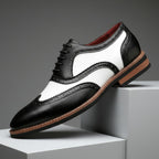 Stirling Two-Tone Wingtip Dress Oxfords