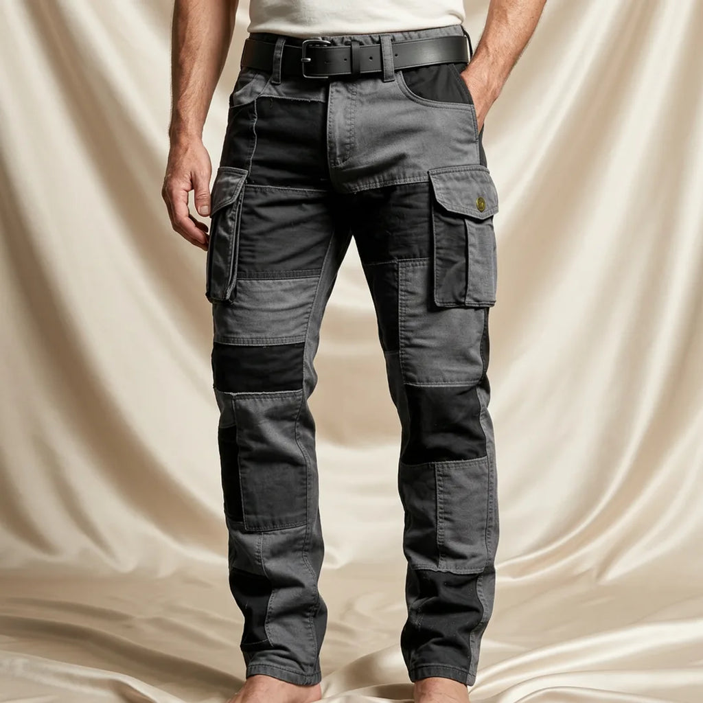 Stryde Two-Tone Tactical Cotton Cargo Pants