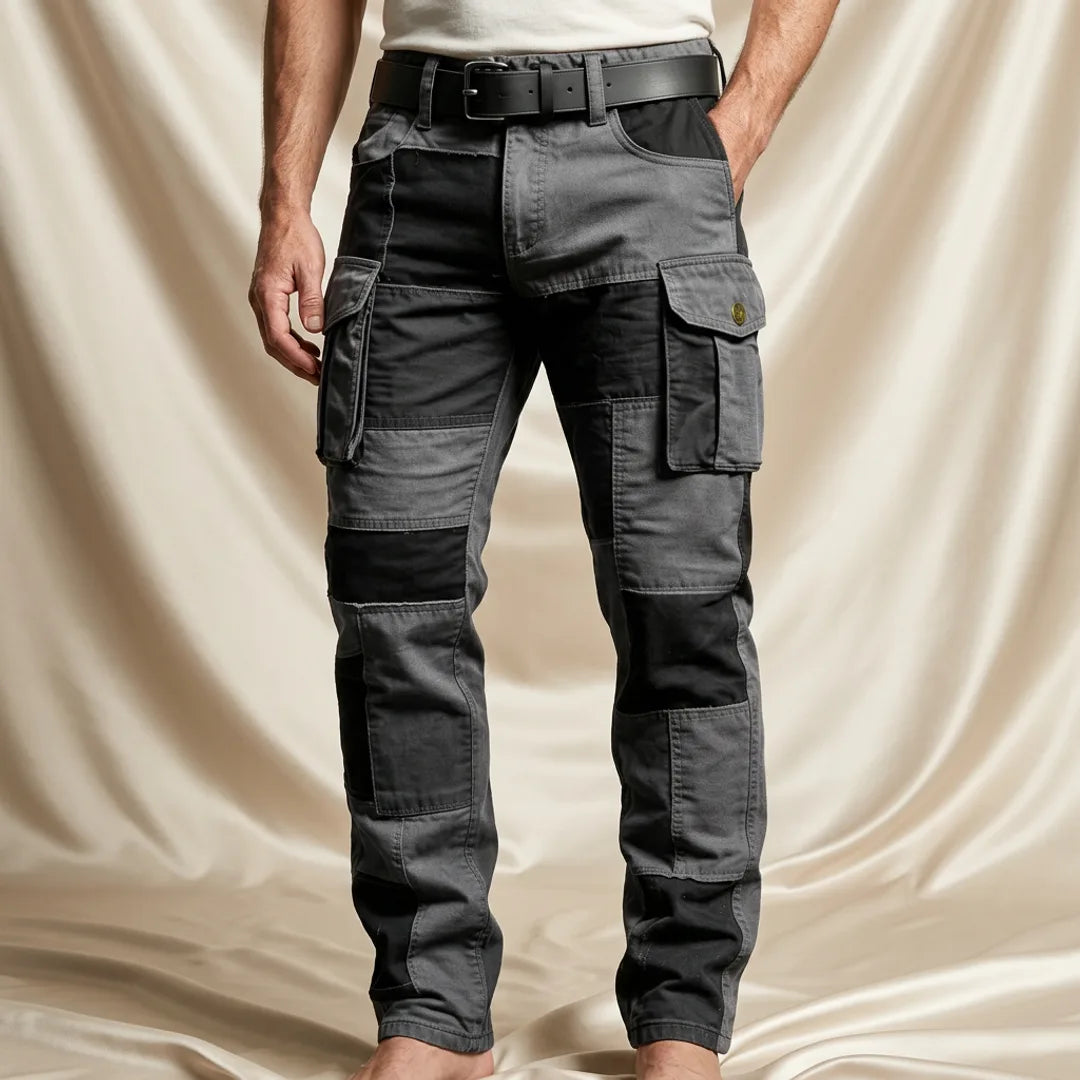 Stryde Two-Tone Tactical Cotton Cargo Pants