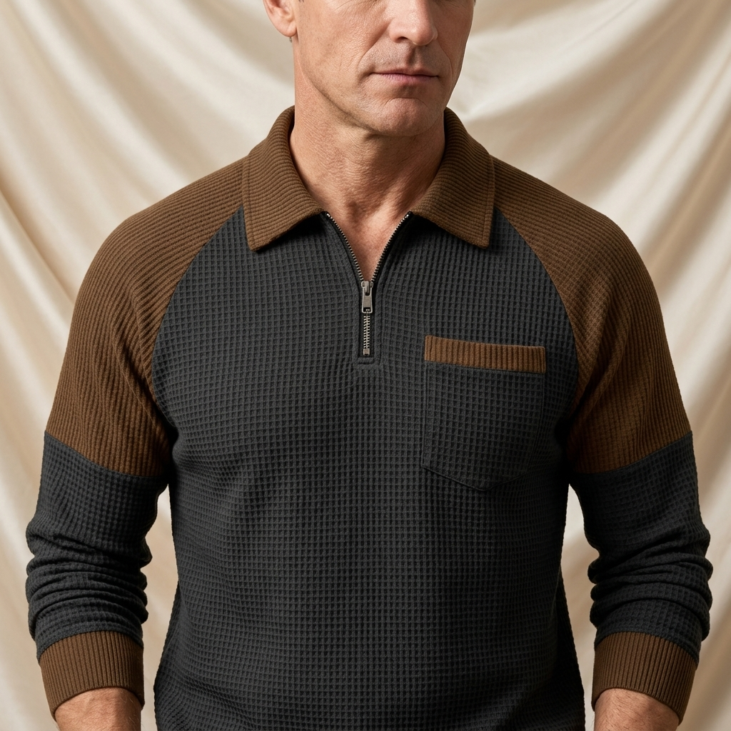 Blake Holloway Vintage Waffle Knit Sweater