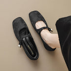 Élise Jacquard Floral Mary Jane Ballet Flat