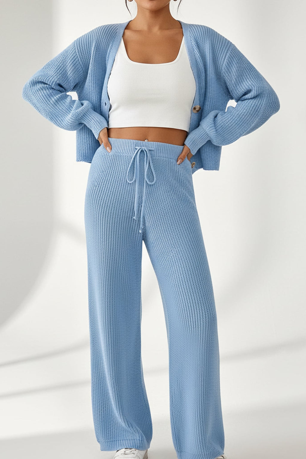Léa Women's Winter Knit Co-Ord Set