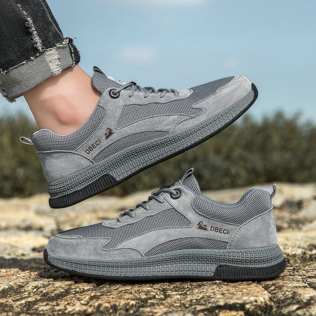Stryde Mesh & Suede Casual Trainer
