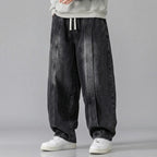 Donovan Vintage Washed Denim Baggy Jeans