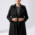 Léa Classic Mid-Length Trenchcoat for Women