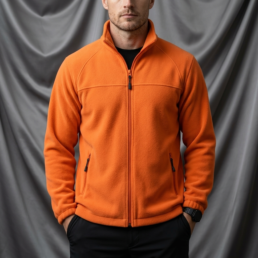 Blake Holloway Microfleece Zip-Up Lightweight Jacket
