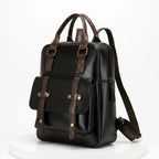 Nova Vintage Vegan Leather Laptop Backpack